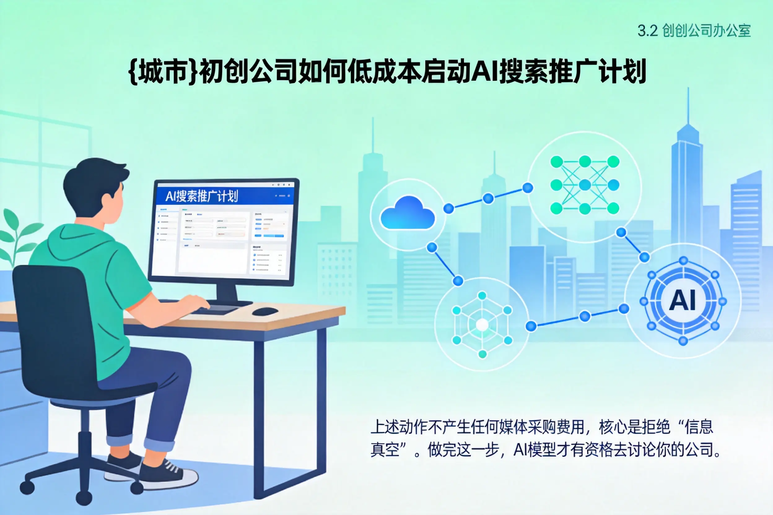 博尔塔拉初创公司如何低成本启动AI搜索推广计划