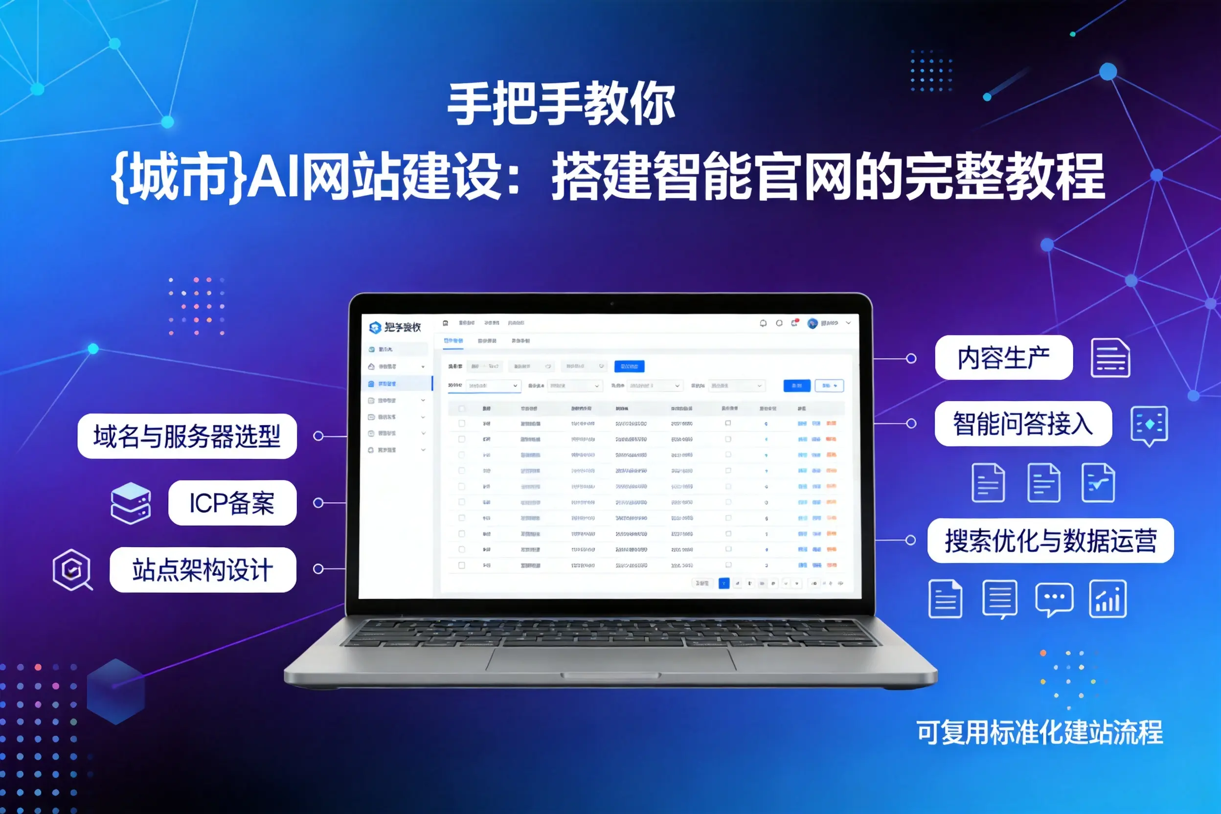手把手教你博尔塔拉AI网站建设：搭建智能官网的完整教程