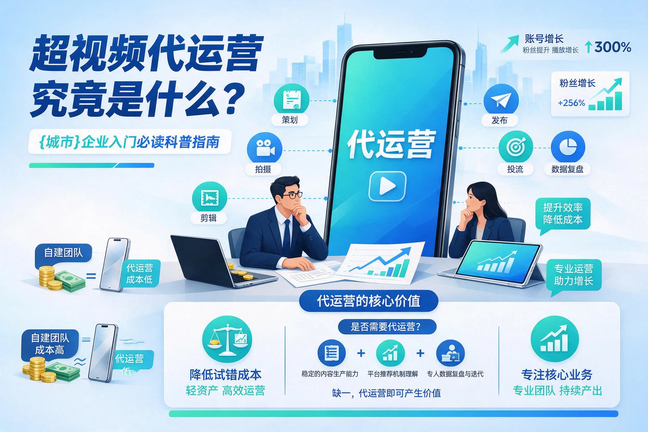 短视频代运营究竟是什么？博尔塔拉企业入门必读科普指南
