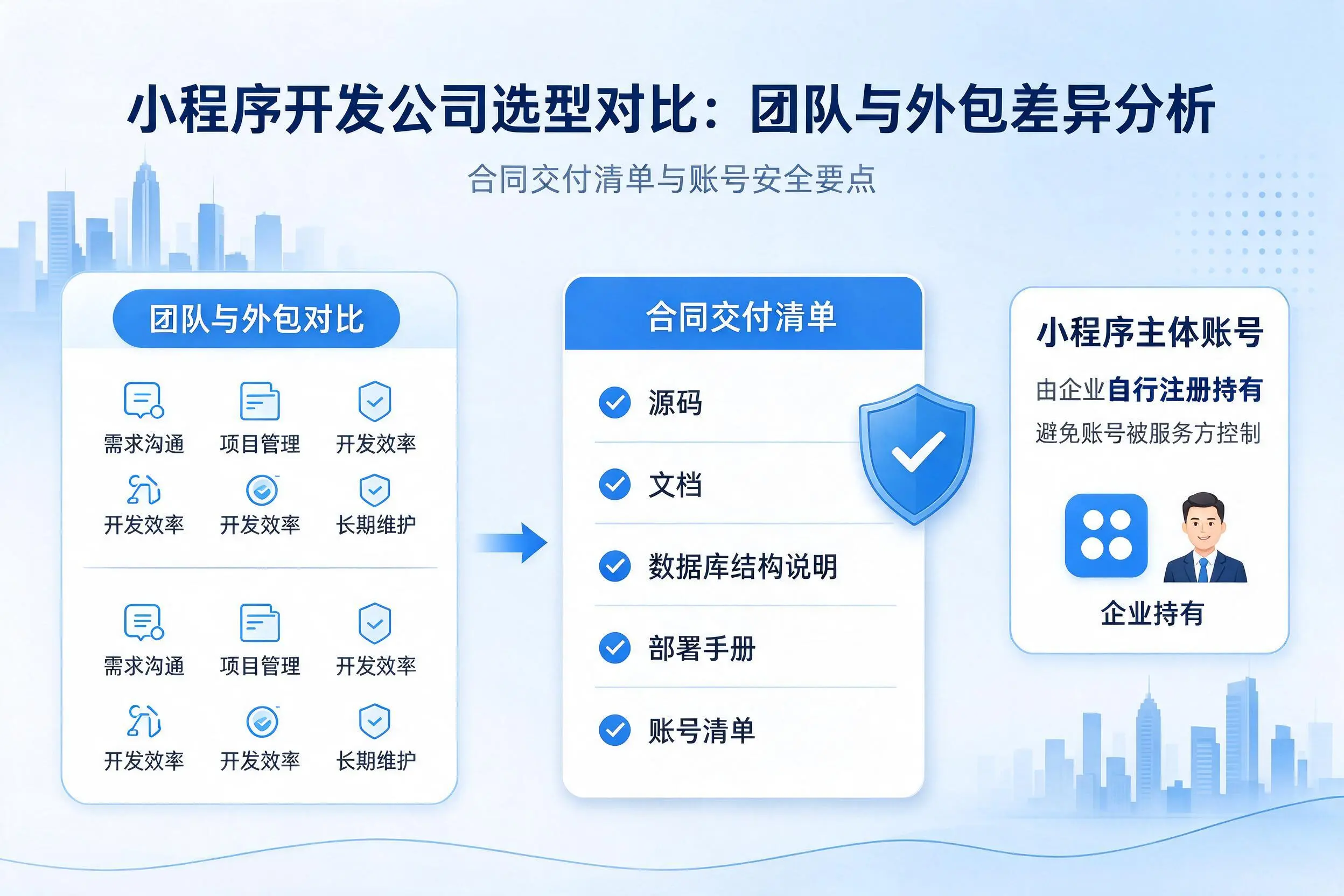 博尔塔拉小程序开发公司选型对比：团队与外包差异分析