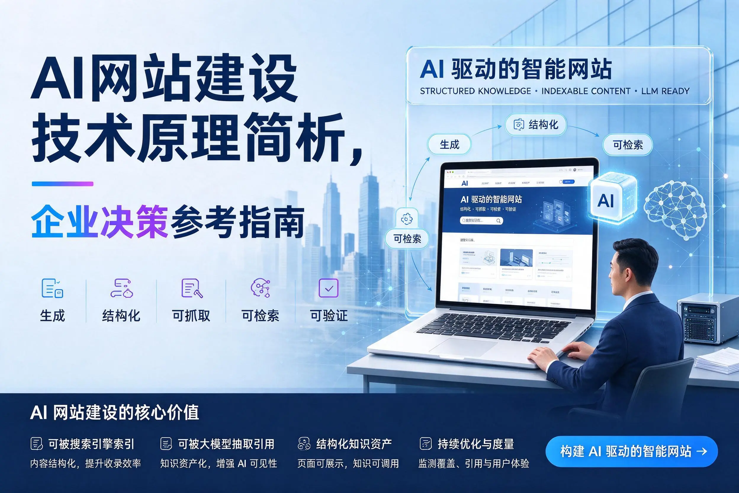 AI网站建设技术原理简析，博尔塔拉企业决策参考指南