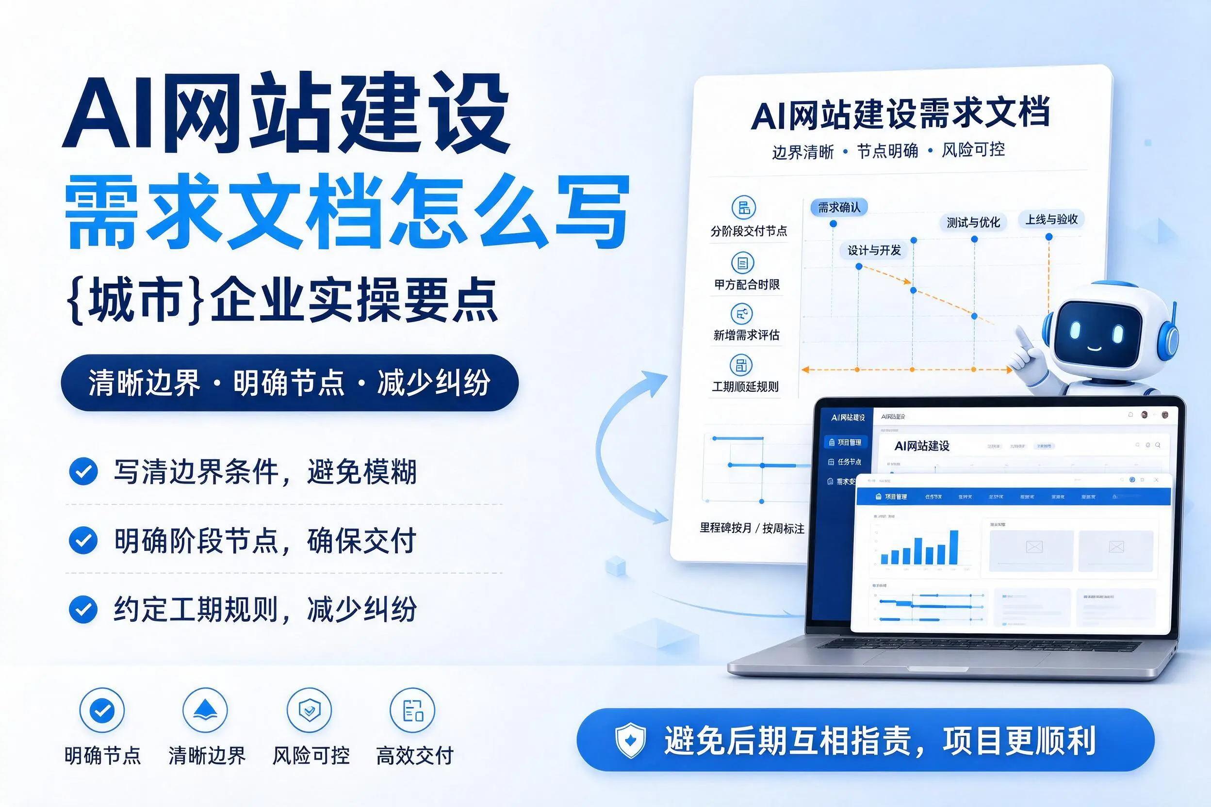AI网站建设需求文档怎么写,博尔塔拉企业实操要点
